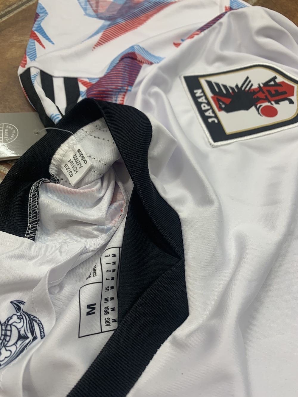 Adidas Japan 2022 World Cup One Piece Custom Exclusive Jersey Size M - Picture 6 of 8